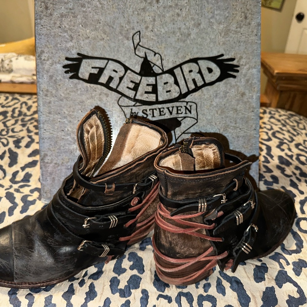 FreeBird booties the Crue style